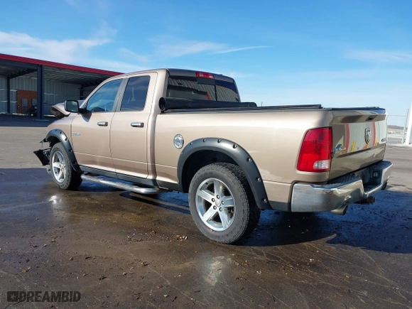 2009 Dodge Ram 1500 SLT with VIN 1D3HV18T39S795840, listed as a IAAI auction lot 41411466 with 124,917 mi miles. Bid and sale history available at carsss.com. Image 3.