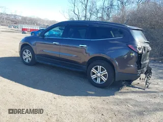 2015 Chevrolet Traverse LT with VIN 1GNKVHKD1FJ167325, listed as a IAAI auction lot 41631600 with 88,247 mi miles and . Bid and sale history available at DreamBid. Image 3.