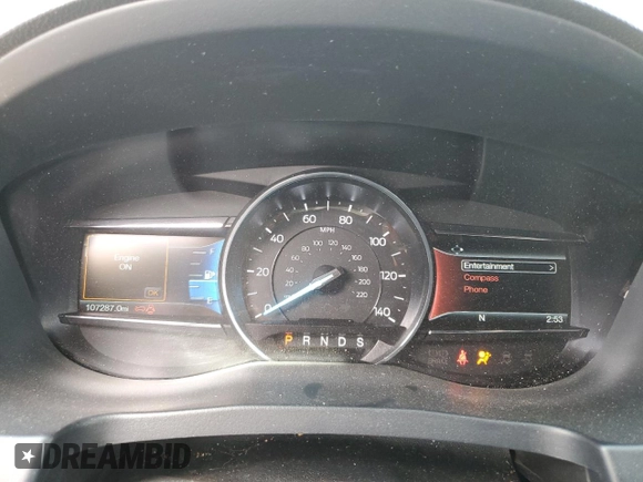 2017 Ford Explorer XLT z VIN 1FM5K8D83HGD80786, wystawiony jako Copart lot #51752085 z przebiegiem 107 287 mil mil oraz Szkoda całkowita • Salvage title. Historia ofert i sprzedaży dostępna na DreamBid. Obrazek 9.