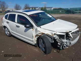 2007 Dodge Caliber SXT with VIN 1B3HB48B67D238157, listed as a IAAI auction lot 41935586 with 115,127 mi miles and . Bid and sale history available at DreamBid. Image 1.