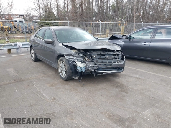 2012 Ford Fusion SEL with VIN 3FAHP0JG5CR275657, listed as a IAAI auction lot 41853331 with 188,225 mi miles. Bid and sale history available at carsss.com. Image 1.