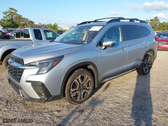 2023 Subaru Ascent Touring with VIN 4S4WMAWD0P3458446, listed as a IAAI auction lot 40477713 with 1 mi miles. Bid and sale history available at carsss.com. Image 2.