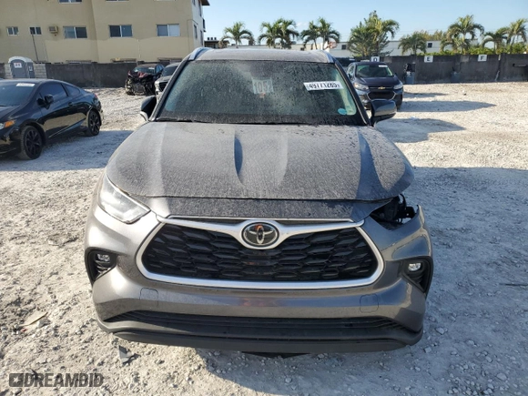 2020 Toyota Highlander XLE with VIN 5TDHZRAH4LS505333, listed as a Copart auction lot 49771285 with 63,759 mi miles and Salvage Title. Bid and sale history available at carsss.com. Image 5.