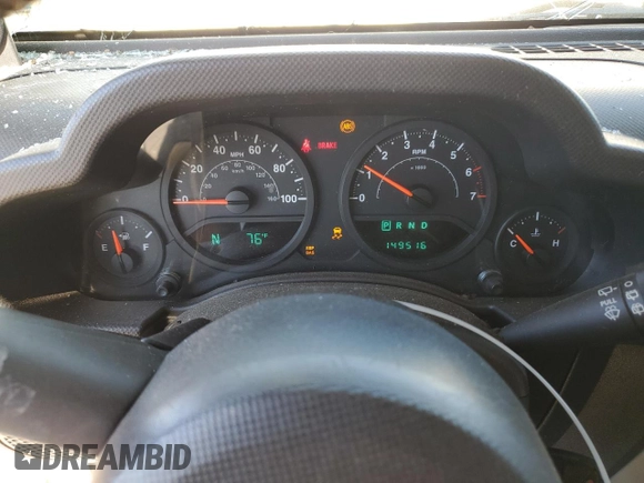2007 Jeep Wrangler X with VIN 1J4FA24197L169328, listed as a Copart auction lot 46896325 with 149,516 mi miles and Salvage Title. Bid and sale history available at carsss.com. Image 9.