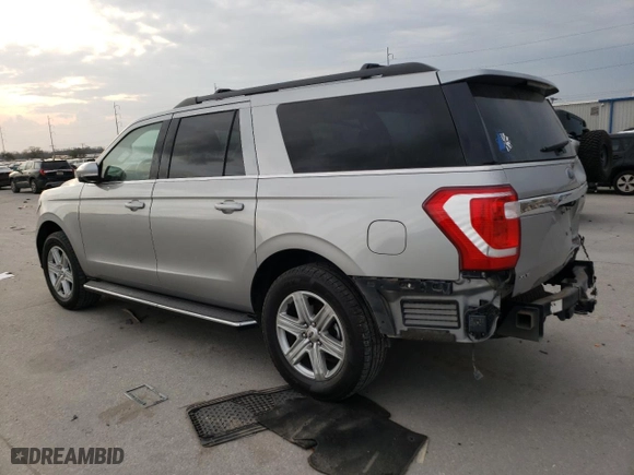 2021 Ford Expedition Max XLT with VIN 1FMJK1HT7MEA11701, listed as a Copart auction lot 44171665 with NaN miles and Salvage Title. Bid and sale history available at carsss.com. Image 2.