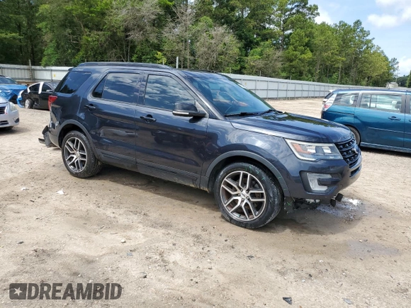2017 Ford Explorer Sport z VIN 1FM5K8GT7HGC29725, wystawiony jako Copart lot #59944785 z przebiegiem 121 715 mil mil oraz Szkoda całkowita • Salvage title. Historia ofert i sprzedaży dostępna na DreamBid. Obrazek 4.