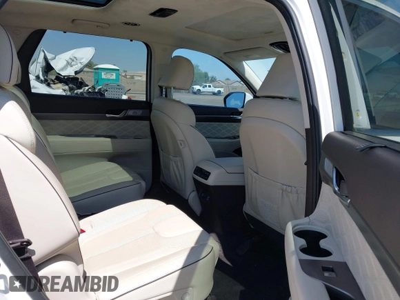 2020 Hyundai Palisade Limited with VIN KM8R5DHEXLU097166, listed as a IAAI auction lot 41480825 with 79,500 mi miles and . Bid and sale history available at DreamBid. Image 8.