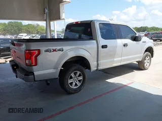 2017 Ford F-150 XL with VIN 1FTEW1EF4HFC38689, listed as a IAAI auction lot 42120928 with 123,310 mi miles. Bid and sale history available at carsss.com. Image 4.
