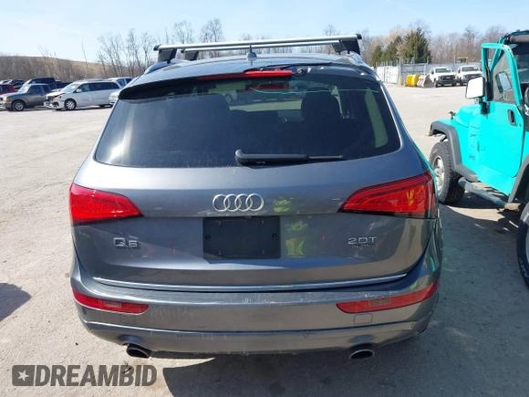 2016 Audi Q5 Premium Plus with VIN WA1L2AFP0GA008793, listed as a IAAI auction lot 41779636 with 157,442 mi miles. Bid and sale history available at carsss.com. Image 16.