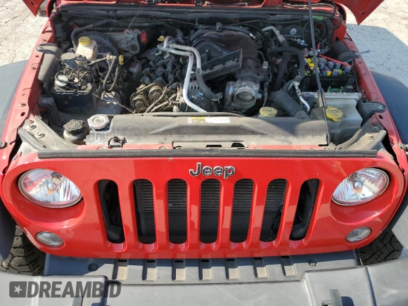 2016 Jeep Wrangler Unlimited Sport RHD z VIN 1C4BJWKG1GL271483, wystawiony jako Copart lot #60644095 z przebiegiem 173 601 mil mil oraz Czysty tytuł • Clean title. Historia ofert i sprzedaży dostępna na DreamBid. Obrazek 12.