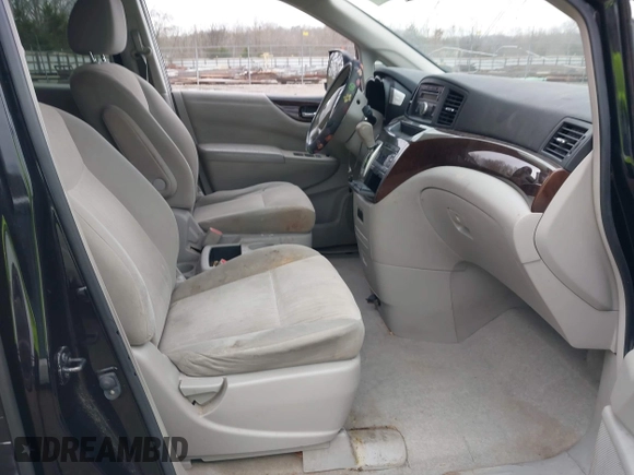2012 Nissan Quest S z VIN JN8AE2KP1C9049899, wystawiony jako IAAI lot #41507440 z przebiegiem 166 609 mil mil oraz . Historia ofert i sprzedaży dostępna na DreamBid. Obrazek 5.