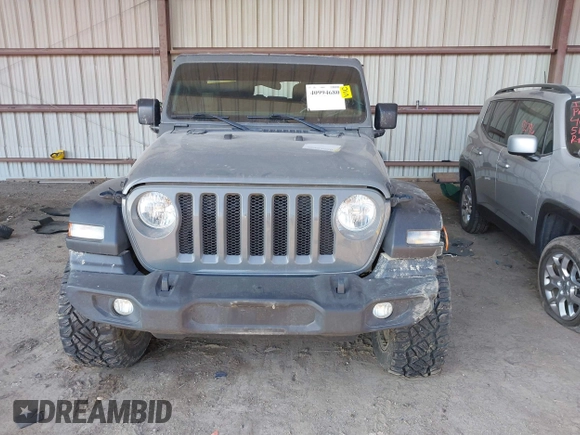 2020 Jeep Wrangler Unlimited Sport S с VIN 1C4HJXDG1LW189100, выставлен на аукционе IAAI как лот 40994680 с пробегом 172 039 миль миль и . История ставок и продаж доступна на DreamBid. Изображение 13.