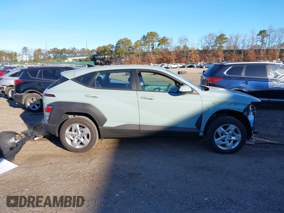 2024 Hyundai Kona SE with VIN KM8HACAB2RU148167, listed as a IAAI auction lot 41281919 with 4,612 mi miles. Bid and sale history available at carsss.com. Image 14.