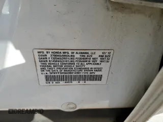 2013 Honda Pilot EX-L with VIN 5FNYF3H56DB014981, listed as a Copart auction lot 48182055 with 222,663 mi miles and Salvage Title. Bid and sale history available at DreamBid. Image 15.