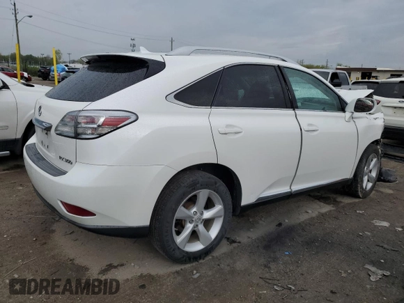 2012 Lexus RX 350 with VIN 2T2BK1BA8CC141614, listed as a Copart auction lot 54475895 with Not provided miles and Clean title. Bid and sale history available at DreamBid. Image 3.