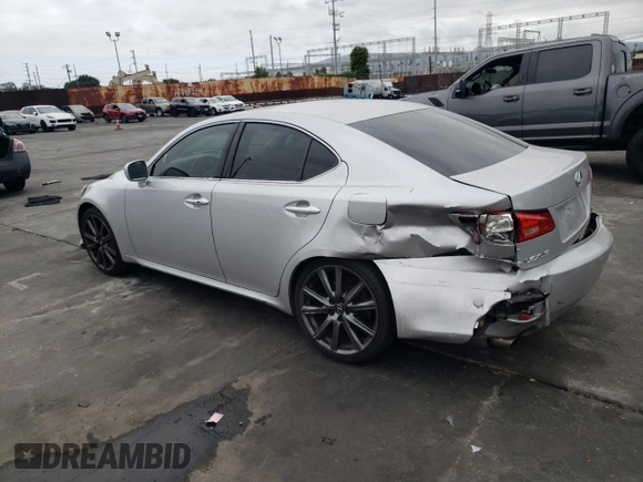 2006 Lexus IS 350 z VIN JTHBE262665011450, wystawiony jako Copart lot #55857015 z przebiegiem 141 735 mil mil oraz Szkoda całkowita • Salvage title. Historia ofert i sprzedaży dostępna na DreamBid. Obrazek 2.