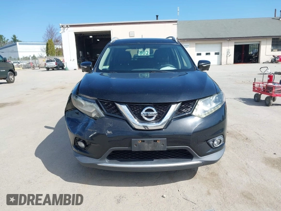 2015 Nissan Rogue SL with VIN 5N1AT2MV2FC777750, listed as a IAAI auction lot 42066839 with 168,770 mi miles. Bid and sale history available at carsss.com. Image 12.