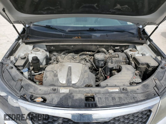 2013 Kia Sorento LX with VIN 5XYKT4A22DG332352, listed as a Copart auction lot 47687195 with 0 mi miles and Clean Title. Bid and sale history available at carsss.com. Image 12.