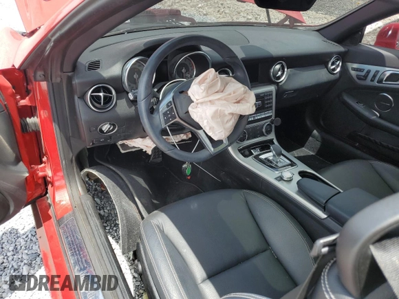 2016 Mercedes-Benz SLK 300 with VIN WDDPK3JA8GF115508, listed as a Copart auction lot 54140375 with 48,929 mi miles and Salvage title. Bid and sale history available at DreamBid. Image 8.