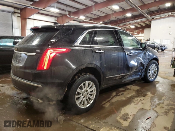 2018 Cadillac XT5 AWD with VIN 1GYKNBRS2JZ246789, listed as a Copart auction lot 44394765 with 62,512 mi miles and Clean title. Bid and sale history available at DreamBid. Image 3.