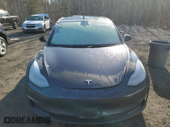 2022 Tesla Model 3 with VIN 5YJ3E1EA1NF255125, listed as a Copart auction lot 51807445 with 79,007 mi miles and Salvage Title. Bid and sale history available at carsss.com. Image 5.