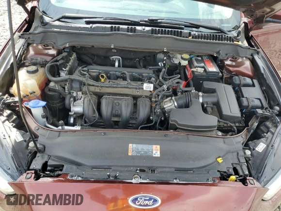 2015 Ford Fusion S with VIN 3FA6P0G76FR177174, listed as a Copart auction lot 53862845 with 78,021 mi miles and Salvage Title. Bid and sale history available at DreamBid. Image 11.