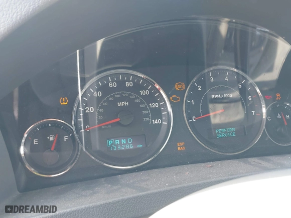 2006 Jeep Grand Cherokee Laredo with VIN 1J4HR48N76C265919, listed as a IAAI auction lot 41738435 with 133,286 mi miles. Bid and sale history available at carsss.com. Image 7.