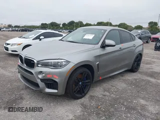 2019 BMW X6 M with VIN 5YMKW8C59K0Y75102, listed as a IAAI auction lot 41347277 with 37,635 mi miles. Bid and sale history available at carsss.com. Image 2.