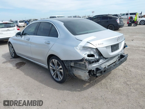 2017 Mercedes-Benz C 300 with VIN 55SWF4JB9HU218319, listed as a IAAI auction lot 41783169 with 90,949 mi miles and . Bid and sale history available at DreamBid. Image 3.