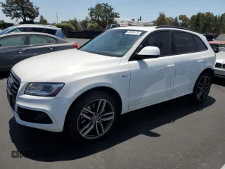 2015 Audi SQ5 Premium Plus with VIN WA1CGAFP2FA090090, listed as a Copart auction lot 62202475 with 148,684 mi miles and Salvage title. Bid and sale history available at DreamBid. Image 1.
