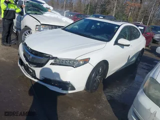 2016 Acura TLX with VIN 19UUB1F34GA008594, listed as a IAAI auction lot 41305456 with 148,406 mi miles. Bid and sale history available at carsss.com. Image 17.