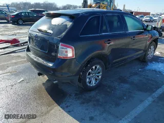 2007 Ford Edge SEL with VIN 2FMDK38C27BB71610, listed as a IAAI auction lot 41214654 with 128,594 mi miles. Bid and sale history available at carsss.com. Image 4.