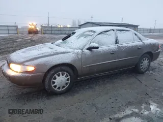 2004 Buick Century Custom with VIN 2G4WS52J241269145, listed as a Copart auction lot 87125554 with 75,196 mi miles and Salvage Title. Bid and sale history available at carsss.com. Image 1.