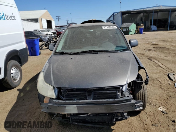 2012 Suzuki SX4 Crossover with VIN JS2YB5A30C6302754, listed as a Copart auction lot 72968984 with 141,712 mi miles and Salvage Title. Bid and sale history available at carsss.com. Image 5.