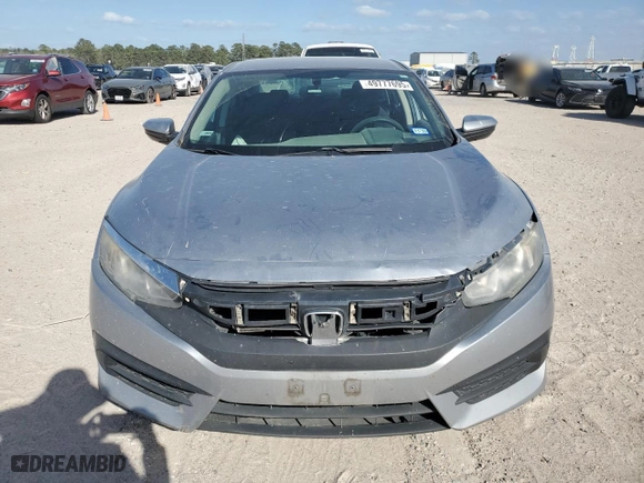 2017 Honda Civic Sedan LX with VIN 19XFC2F52HE051065, listed as a Copart auction lot 49777695 with 172,281 mi miles and Salvage Title. Bid and sale history available at carsss.com. Image 5.