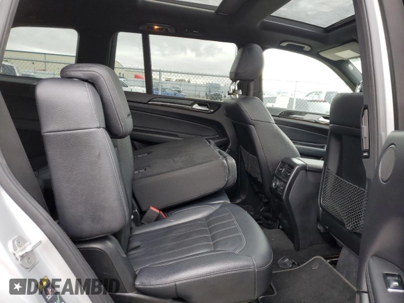 2017 Mercedes-Benz GLS with VIN 4JGDF6EEXHA791789, listed as a Copart auction lot 36477163 with 117,161 mi miles. Bid and sale history available at carsss.com. Image 11.