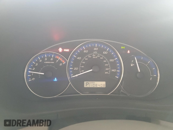 2011 Subaru Forester X Limited with VIN JF2SHAFC4BH753190, listed as a Copart auction lot 57217885 with 108,408 mi miles and Salvage title. Bid and sale history available at DreamBid. Image 9.
