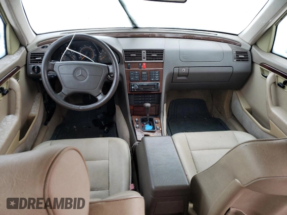 1994 Mercedes-Benz C with VIN WDBHA28E6RF015428, listed as a Copart auction lot 85866784 with Not Provided miles and Salvage Title. Bid and sale history available at carsss.com. Image 8.