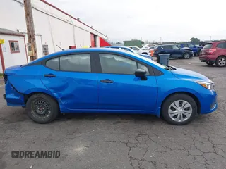 2024 Nissan Versa S with VIN 3N1CN8DV2RL845373, listed as a IAAI auction lot 41744910 with 28,686 mi miles. Bid and sale history available at carsss.com. Image 14.
