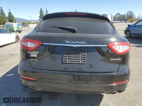 2020 Maserati Levante S with VIN ZN661YUA4LX344675, listed as a Copart auction lot 46323015 with Not provided miles and Salvage title. Bid and sale history available at DreamBid. Image 6.