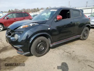 2014 Nissan Juke Nismo with VIN JN8AF5MR7ET362894, listed as a Copart auction lot 47575885 with 161,242 mi miles and Salvage Title. Bid and sale history available at carsss.com. Image 1.