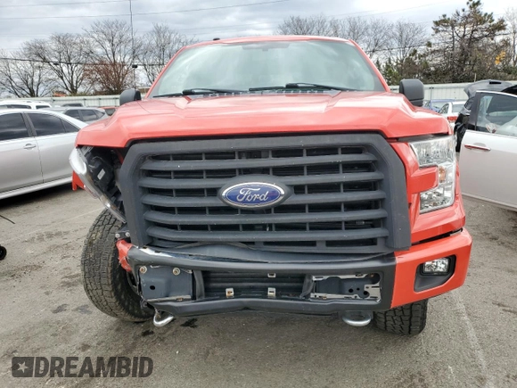2017 Ford F-150 XL with VIN 1FTFW1EG6HKD13493, listed as a Copart auction lot 50326155 with 82,246 mi miles and Salvage Title. Bid and sale history available at carsss.com. Image 5.