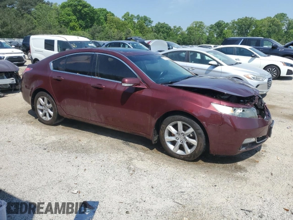 2012 Acura TL Tech Auto with VIN 19UUA8F52CA039611, listed as a Copart auction lot 51806835 with 114,897 mi miles and Clean Title. Bid and sale history available at carsss.com. Image 4.