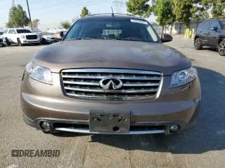 2006 Infiniti FX with VIN JNRAS08U26X102471, listed as a Copart auction lot 74024984 with 191,838 mi miles and Salvage Title. Bid and sale history available at DreamBid. Image 5.