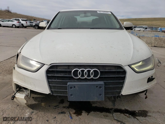 2014 Audi A4 Premium with VIN WAUBFAFL4EN003148, listed as a Copart auction lot 49158995 with 111,682 mi miles and Salvage Title. Bid and sale history available at carsss.com. Image 5.