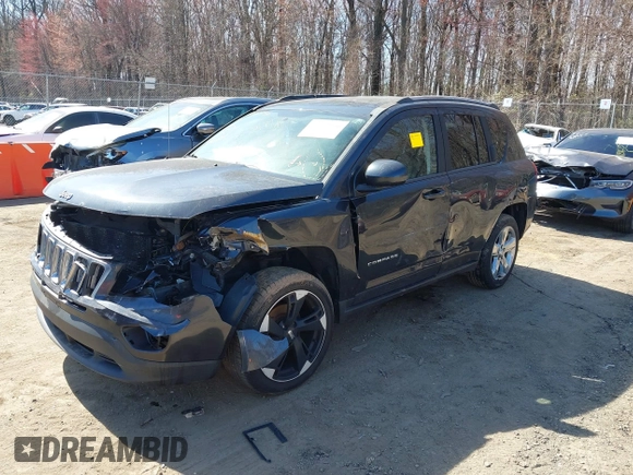 2014 Jeep Compass Limited with VIN 1C4NJDCB5ED700913, listed as a IAAI auction lot 41821956 with 175,312 mi miles. Bid and sale history available at carsss.com. Image 2.