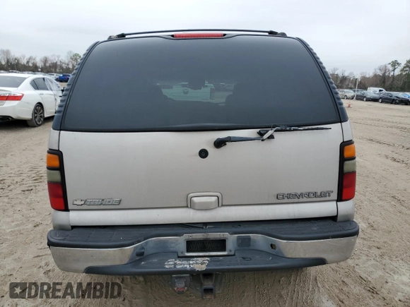 2005 Chevrolet Tahoe LS with VIN 1GNEC13T75R186414, listed as a Copart auction lot 43065675 with 267,169 mi miles and Salvage Title. Bid and sale history available at carsss.com. Image 6.