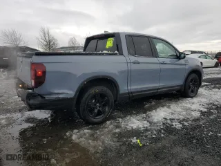 2023 Honda Ridgeline Black Edition with VIN 5FPYK3F85PB031985, listed as a Copart auction lot 45533085 with 23,453 mi miles and Salvage Title. Bid and sale history available at carsss.com. Image 3.