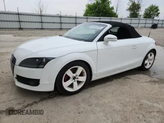 2008 Audi TT 2.0T with VIN TRUAF38J081033335, listed as a Copart auction lot 60545755 with 121,824 mi miles and Clean title. Bid and sale history available at DreamBid. Image 1.