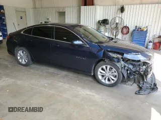 2021 Chevrolet Malibu LT with VIN 1G1ZD5STXMF028240, listed as a Copart auction lot 54013215 with 76,943 mi miles and Salvage Title. Bid and sale history available at DreamBid. Image 4.